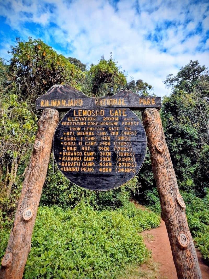 Day 1 - Machame Gate