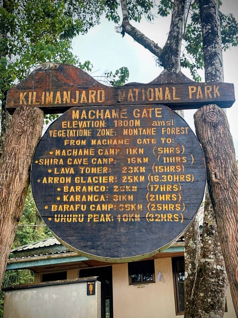 Day 1 - Machame Gate